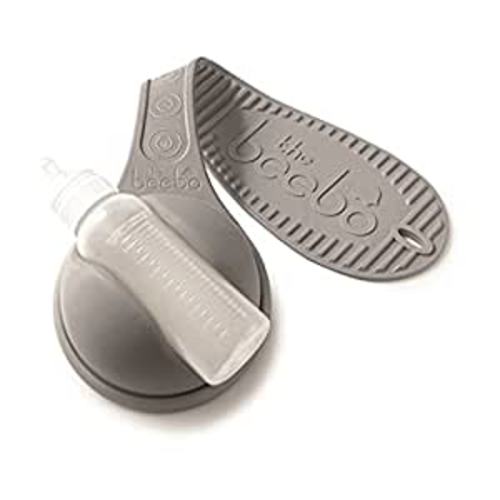 Amazon.com : The Beebo - Free Hand Baby Bottle Holder (Charcoal - New and Improved) : Baby