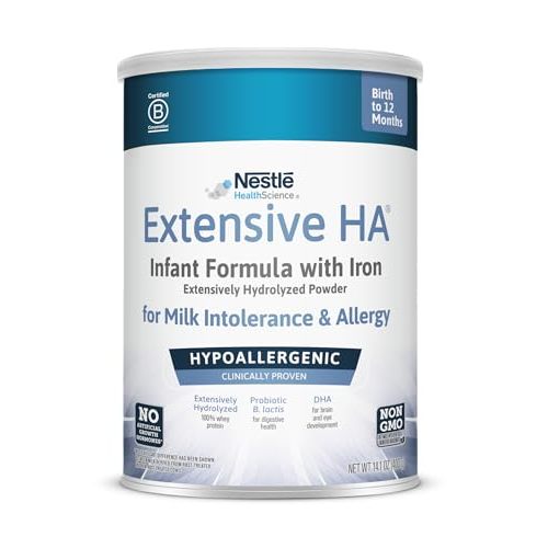 Extensive HA® Hypoallergenic Infant Formula with Iron, DHA & Probiotics, 14.1 oz