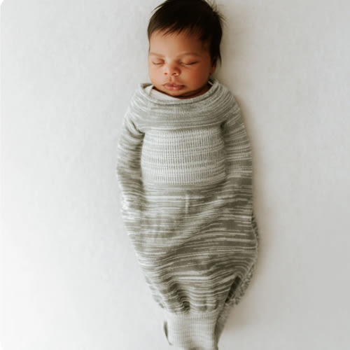 Grey Swaddle Sleep Sack – Swaddelini