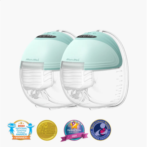 S21 Double Wearable Breast Pump-Tranquil Grey
