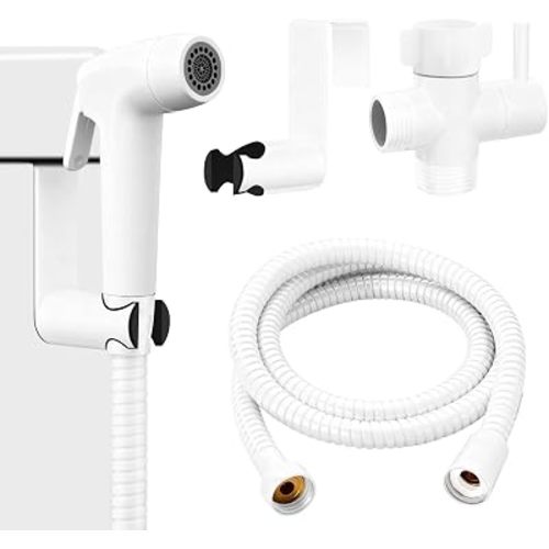 Bidet Faucet Cloth Diaper for Baby Wash（White）