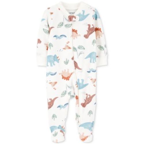 Baby Boys Cotton Dinosaur Sleep & Play Pajamas