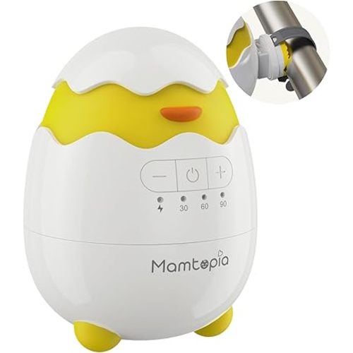 Baby Rocker Rechargeable, Portable Baby Sleep Soother Aid Gently Rocks Any Stroller, Buggy, Adjustable Speed & Timer, Fits All Pushchairs, Prams