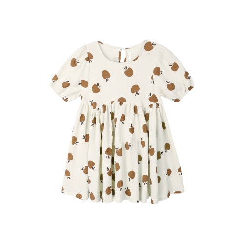 Golden Apples Cotton Gauze Dress