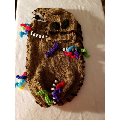 Oggie boogie baby costume oggie boogie outfit sack newborn Halloween sack nightmare before christmas oggie boogie outfit 0-3 3-6 cocoon NBC