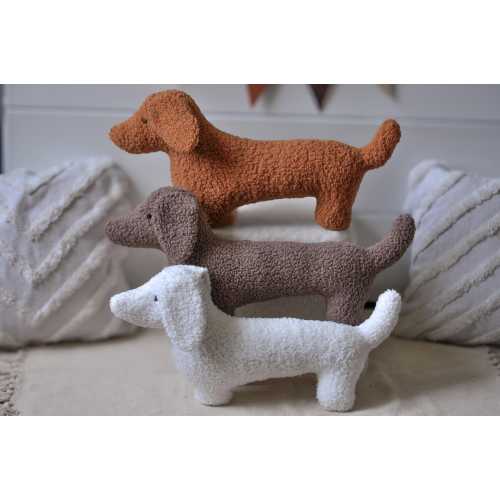 Plush Dog with Name on Ear | Dog Pillow | Personalized Dog Toy | Pet Memorial Pillow | Sausage Dog Toy | Dachshund Pillow | Birthday Gift