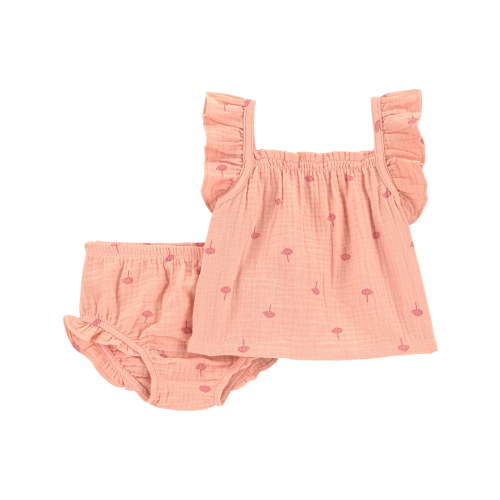 Carter's Child of Mine Baby Girl Outfit Set, 2-Piece, Sizes 0/3-24 Months