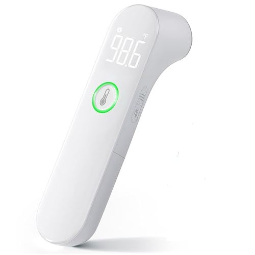 Thermometer for Adults and Kids, Fast Accurate Baby Thermometer, Fever Alarm & Mute Mode, Baby Essentials - Lifetime Support