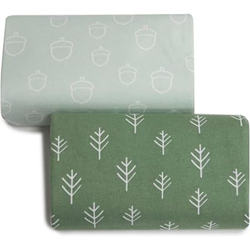 Bubba Blue 2 PK Change Mat Cover Avocado/Forest