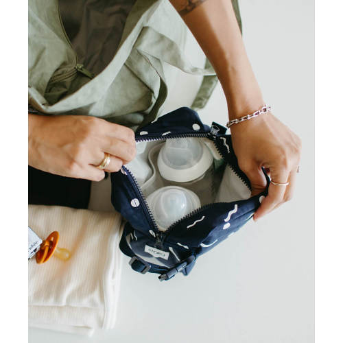 Baby Bottle Cooler Bag For Breast Milk Storage Fits Inside Diaper Bag
