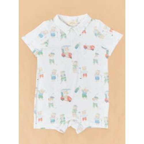 Tee Time Teddys Polo Shortie Romper