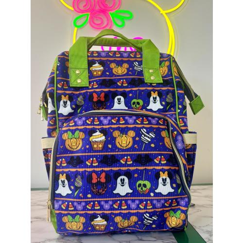 Halloween Disney - Disney Characters Diaper Bag - Disney Trip Backpack