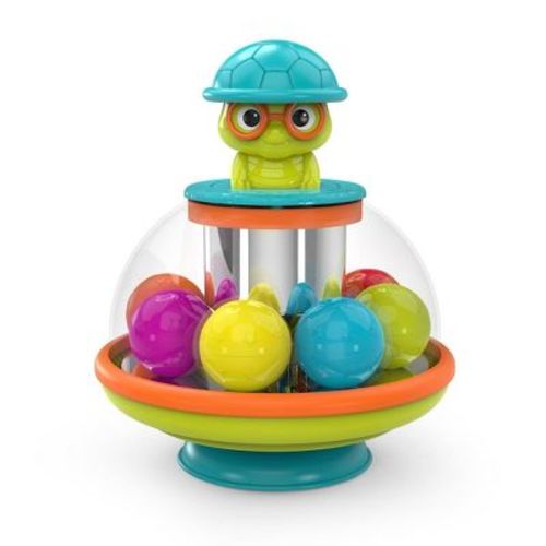 B. toys Turtle Ball Popping Toy Poppitoppy - Sensory Development Toy for Babies & Toddlers