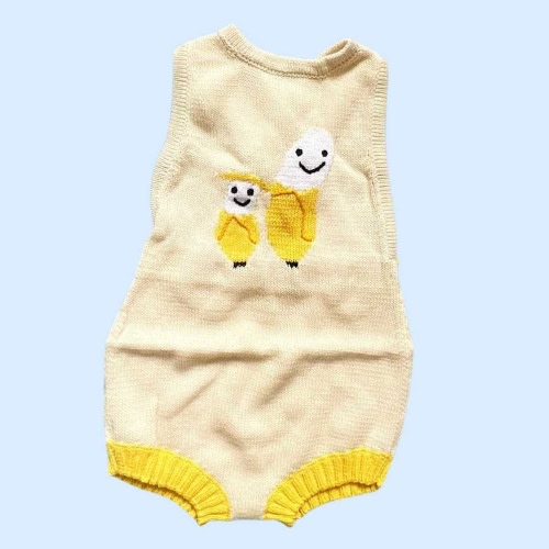 Banana Knitted Bodysuit