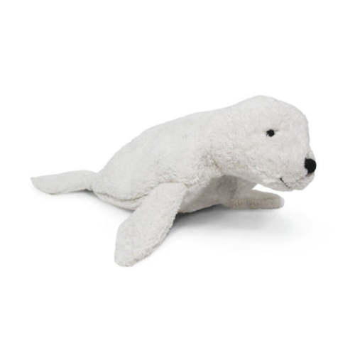 Organic Seal Cuddly Animal - Small / White