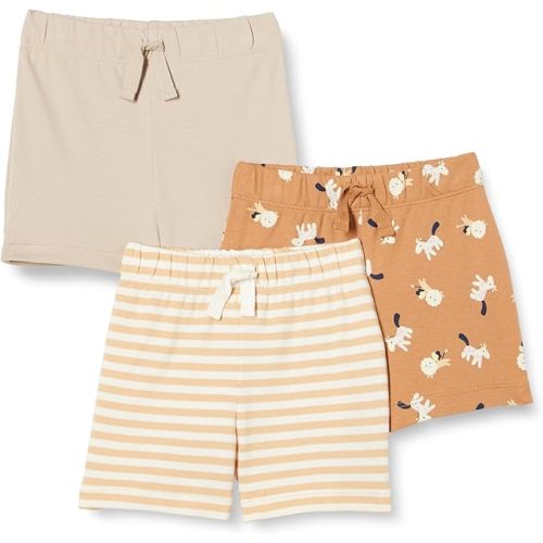 Amazon Essentials Unisex-Baby Cotton Pull-On Shorts