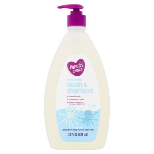 Parent's Choice Tear Free Baby Wash & Shampoo, 28 fl oz