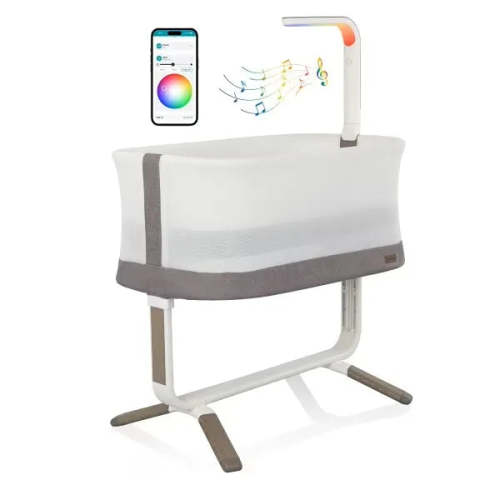 Evenflo Cora 3-Level Adjustable Bassinet - Truffle Taupe
