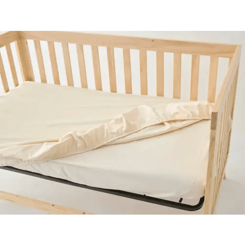 Organic Cotton Waterproof Crib Mattress Pad Protector