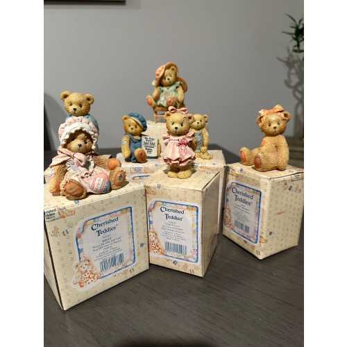 Vintage Cherished Teddies by Enesco Individually sold as each.