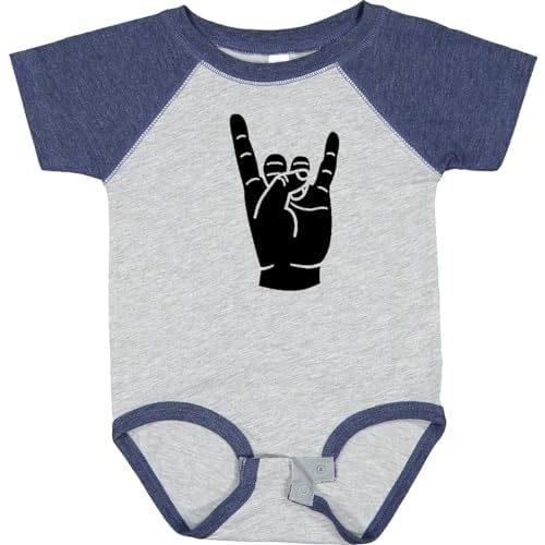 Rocker Horns Baby Bodysuit
