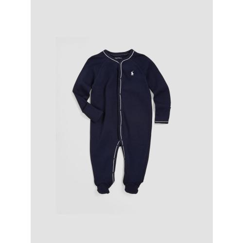 Polo Ralph Lauren Baby Boy's Cotton Jersey Footie | Saks Fifth Avenue