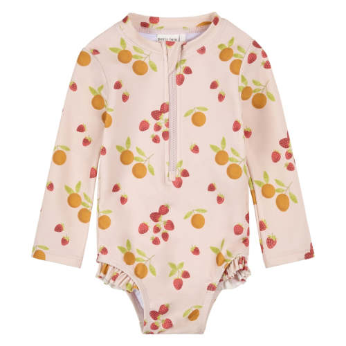 Petit Lem Strawberry Orange One Piece - Light Pink | Indigo