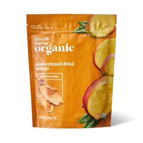 Organic Unsweetened Dried Mango - 12oz - Good & Gather™