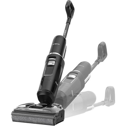 Tineco Floor ONE S7 Stretch Ultra Cordless Wet Dry Vacuum Cleaner, 180°Lay-Flat Anti-Tangle Design, 50 Minutes Runtime, 185℉ Flashdry Self-Cleaning, Dual-Sided Edge Cleaning Floor Cleaner