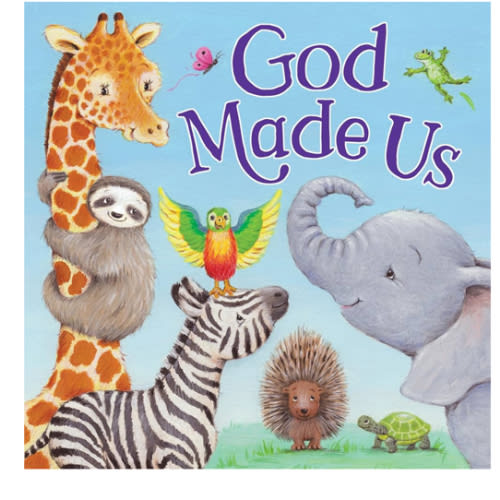 God Made Us - Inspirational Christian Board Book for Kids | Faith-Based Story Celebrating Individuality & God’s Love | Perfect Gift for Toddlers