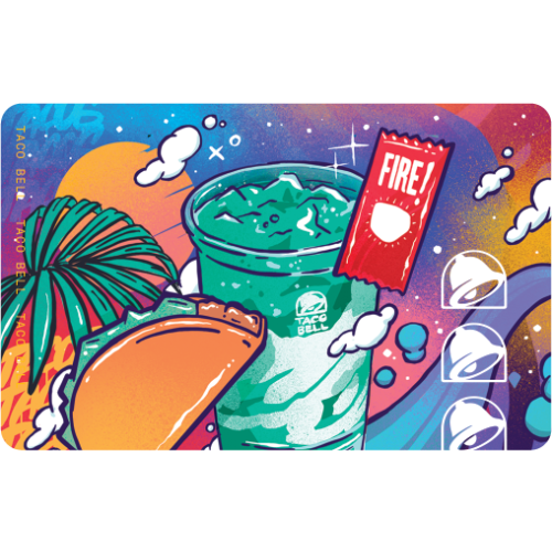 Taco Bell | Plastic Gift Card | Choose Design