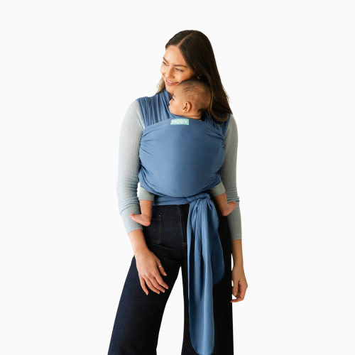 Moby Classic Wrap Carrier - Ocean Blue