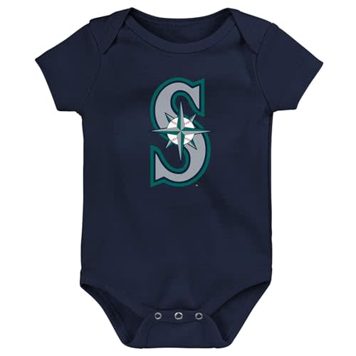 Outerstuff MLB Newborn & Infants 0-24 Months Official Primary Logo Creeper Bodysuit Romper