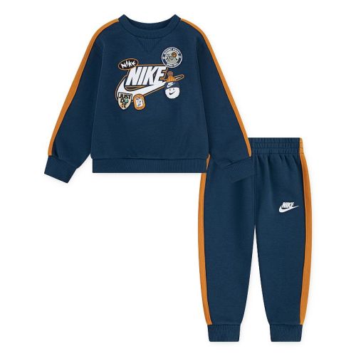 Baby & Toddler Boys Nike Fleece Crewneck Sweatshirt "Just Do It." "Hug A Mug" & Pants 2-Piece Set