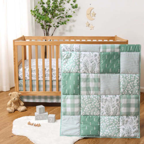 Sage 3-Piece Crib Bedding Set