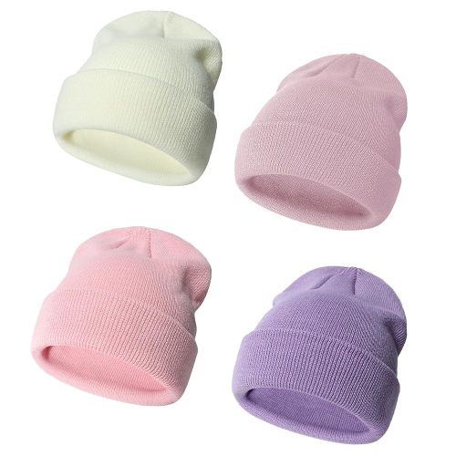 ENBAOHUI Baby Beanie Hat Newborn Winter Warm Knit Hat Kids Soft Beanie Cap Boys Girls Winter Warm Knit Hat
