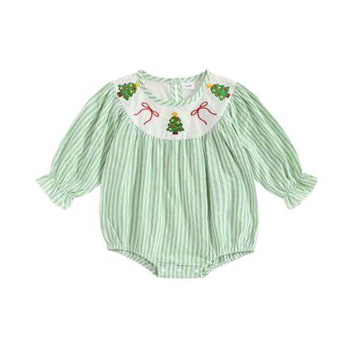 My First Halloween Baby Girl Outfit Pumpkin Bubble Romper Long Sleeve Smocked Jumpsuit Cute Fall Clothes