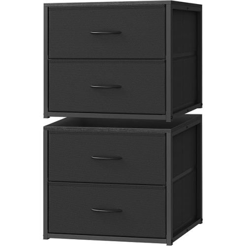 SONGMICS Closet Organizers and Storage, Stackable Storage Drawers