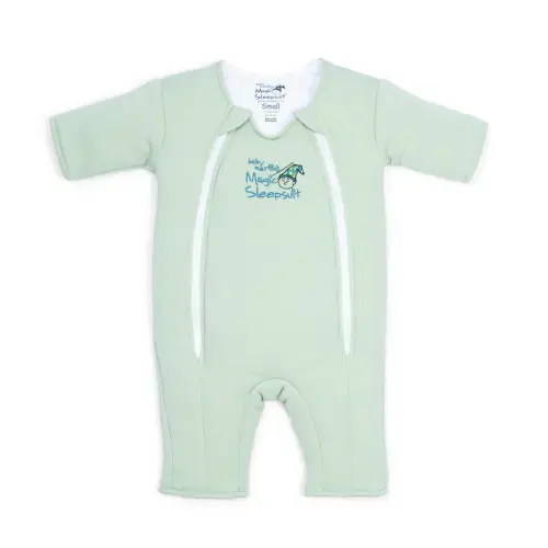 Sage Green Baby Merlin’s Magic Sleepsuit – 100% Cotton Sleep Solution