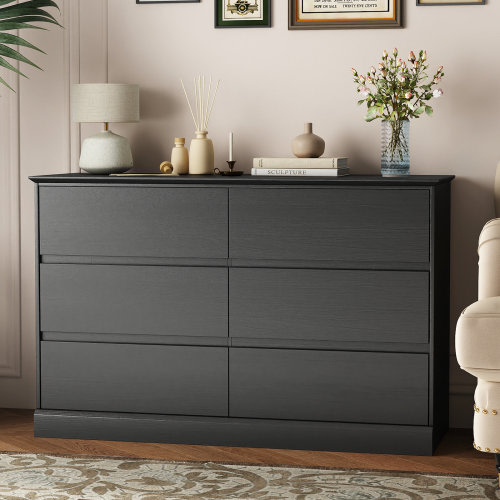 Latitude Run® Dornisha 6 Drawer 47.2" W Double Dresser & Reviews | Wayfair
