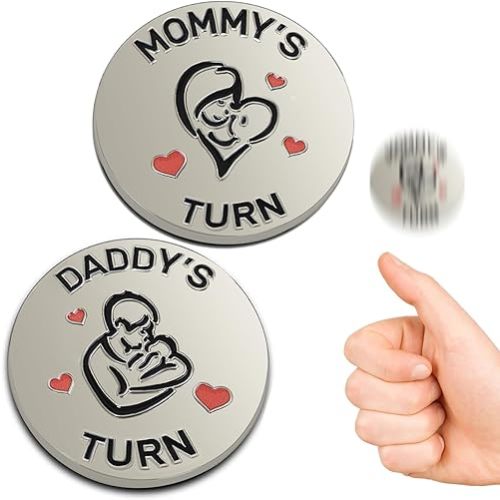Funny Baby Gift New Parents Decision Gift,Pregnancy Gifts New Dad Mom Gifts,New Parents Gifts for Couples Halloween Thanksgiving for First Time to be Moms Dads Daddy Mummy Double Sided