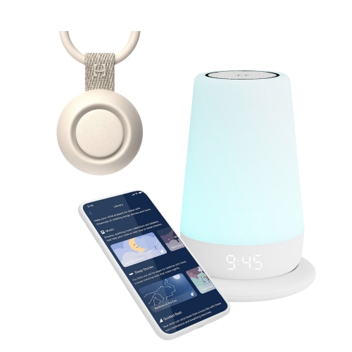 Hatch Rest+ 2nd Gen Sleep Assistant + Go Portable Sound Machine Bundle - Putty