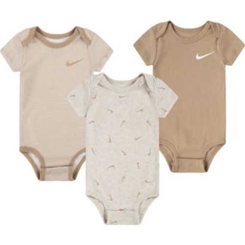 Essentials 3-Pack Assorted Bodysuits, 12M