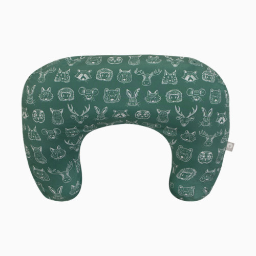 New Nursing Pillow - Green Animal Sketches