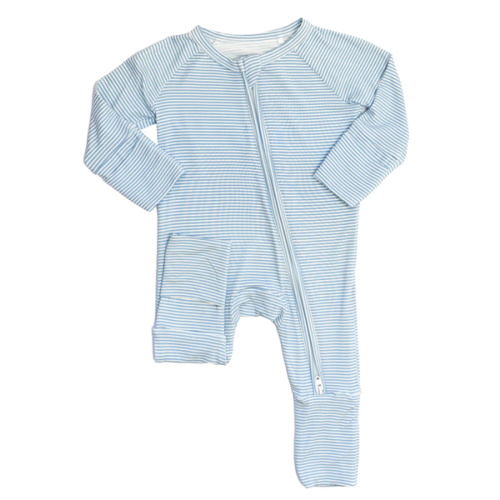 Mini Stripe Sleep Romper