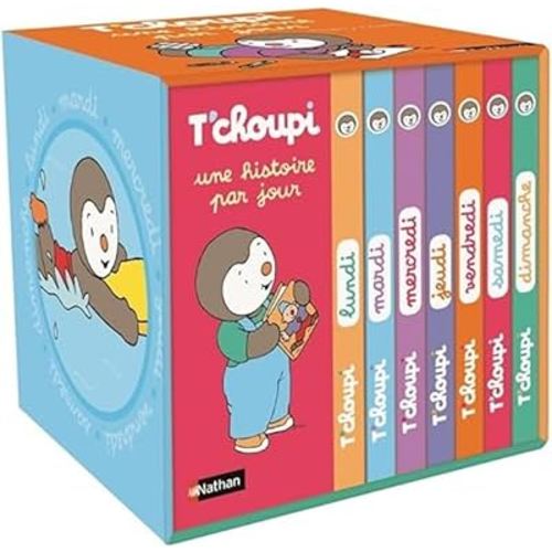 Ma petite bibliothèque - T'choupi une histoire par jour