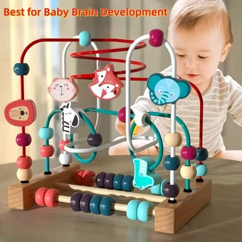 baby bead wrapped puzzle early education toy infants young - Temu