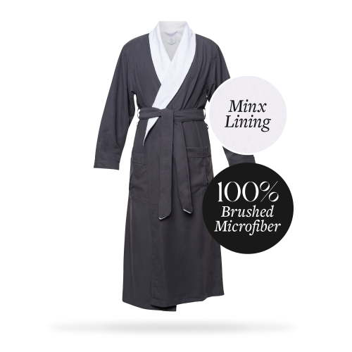 Microfiber Plush Robe with Minx Lining | Style: MPR3000
