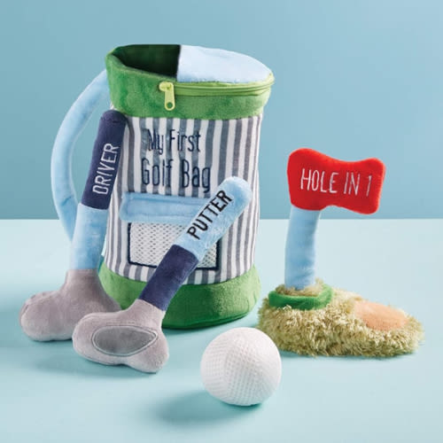 Mud Pie My Bag Plush Set, Golf