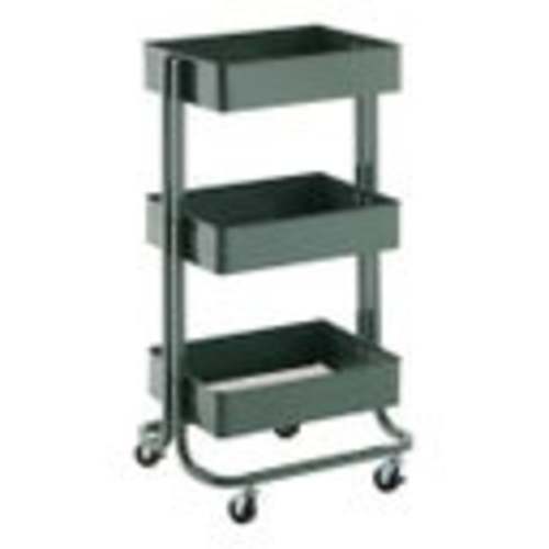 The Container Store 3-Tier Rolling Cart | The Container Store